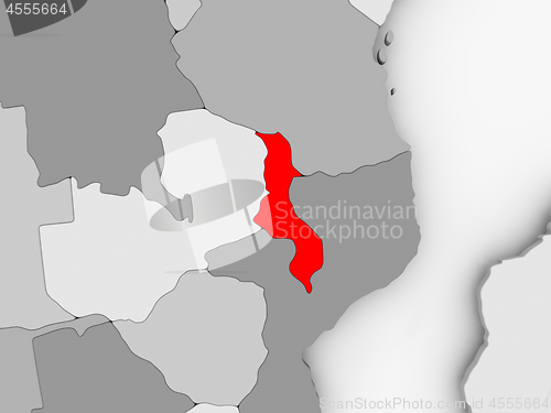 Image of Map of Malawi