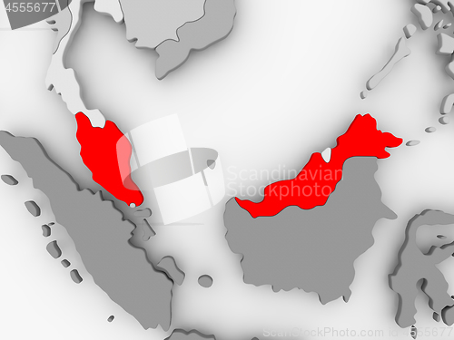 Image of Map of Malaysia