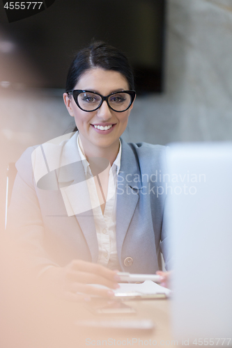Image of Portrait of successful Businesswoman