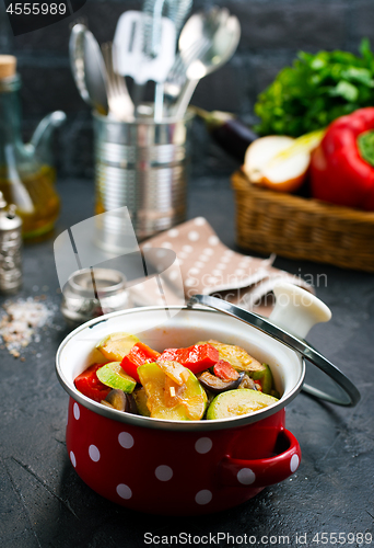 Image of baked vegetables