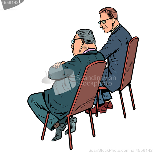 Image of people at a business meeting