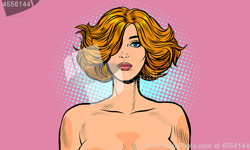 Image of Nude woman portrait large