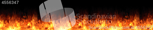 Image of seamless fire texture illustration
