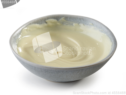 Image of melted white chocolate