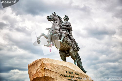 Image of Monument of Russian emperor Peter the Great, known as The Bronze