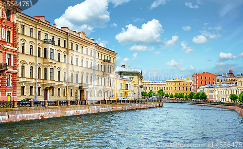 Image of View of Moyka river