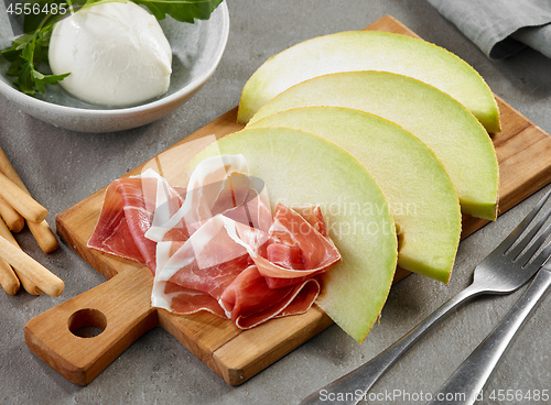 Image of melon and ham