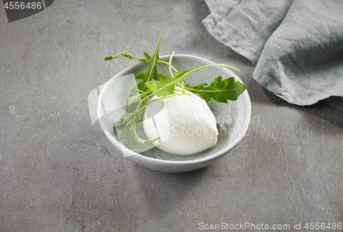 Image of bowl of mozzarella cheese