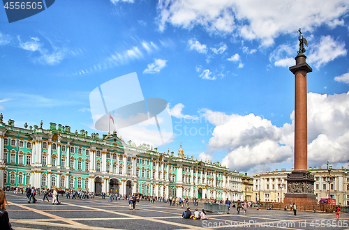 Image of Winter Palace and Alexandrian Column