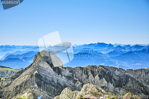 Image of Saentis Mountain landscape