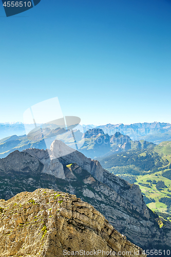 Image of Saentis Mountain landscape