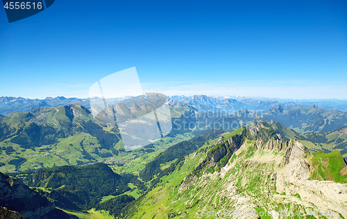 Image of Saentis Mountain landscape