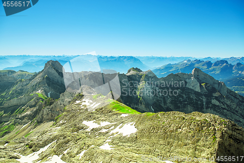 Image of Saentis Mountain landscape