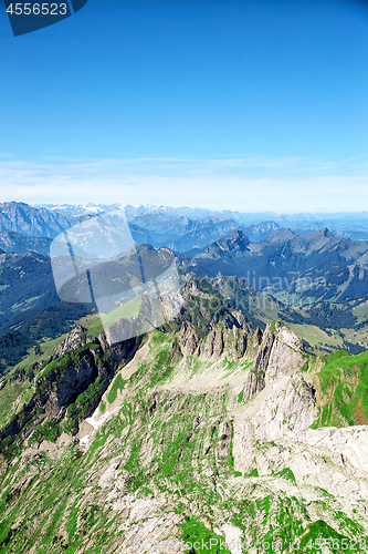 Image of Saentis Mountain landscape