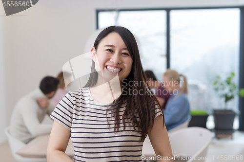 Image of Startup Business Team At A Meeting at modern office building