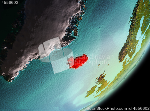 Image of Morning view of Iceland