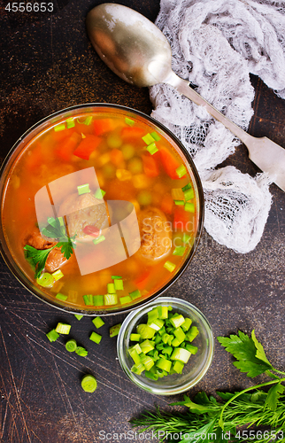 Image of Soup in bowl