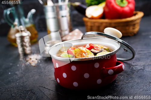 Image of baked vegetables