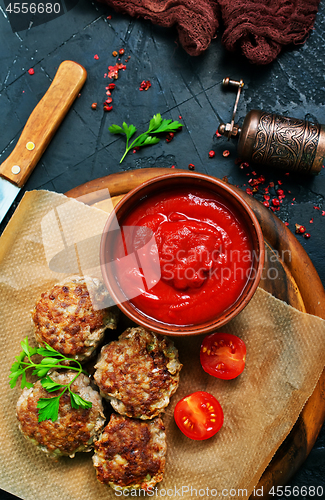 Image of meatballs with sauce