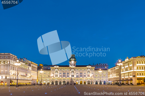 Image of City Hall, Palazzo del Municipio, Trieste, Italy.