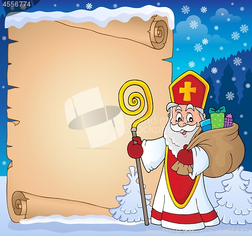 Image of Saint Nicholas topic parchment 8