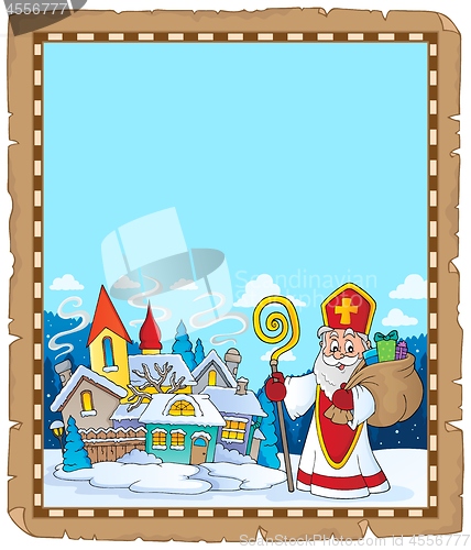 Image of Saint Nicholas topic parchment 9