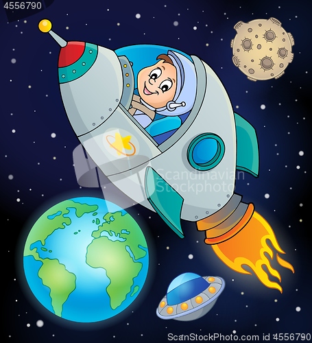 Image of Image with space theme 8