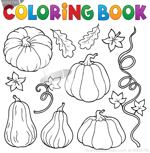 Image of Coloring book pumpkins collection 1