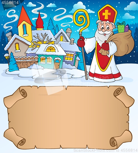 Image of Small parchment and Saint Nicholas 3