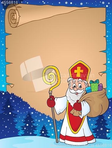 Image of Saint Nicholas topic parchment 7