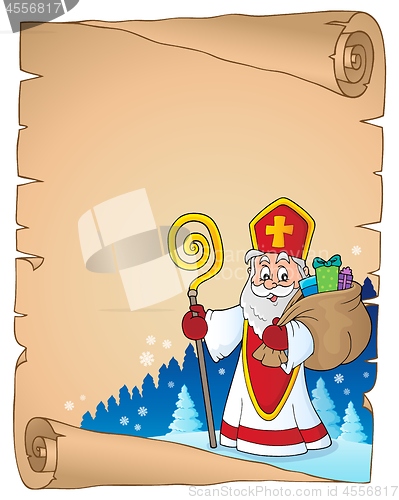 Image of Saint Nicholas topic parchment 6