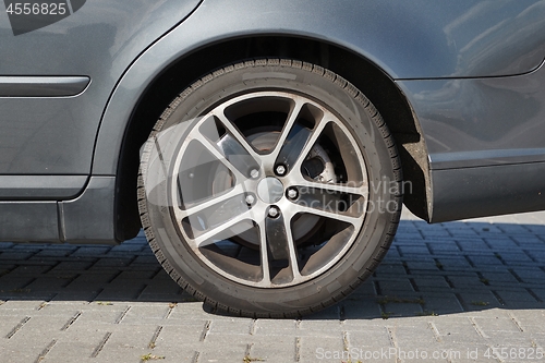 Image of Wheel of a car