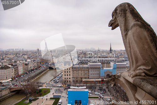 Image of Chimera of the Cathedral Notre Dame de Paris