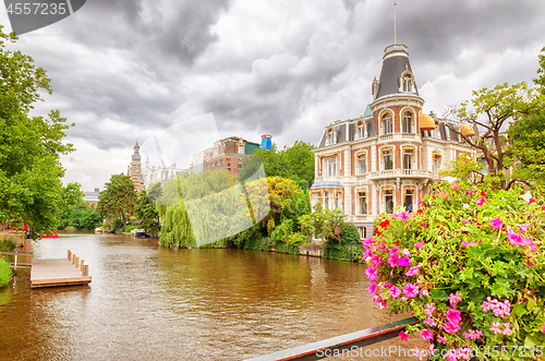 Image of beautiful house in Amsterdam