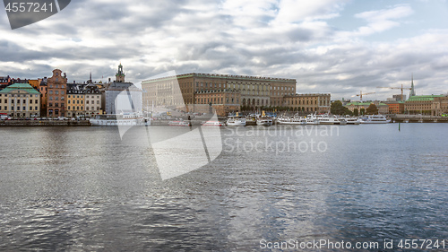 Image of palace in Stockholm Sweden