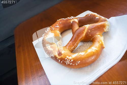 Image of typical bavarian pretzel