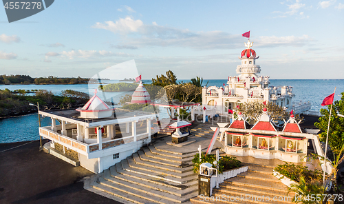 Image of Sagar Shiv Mandir Hindu Temple on Mauritius Island