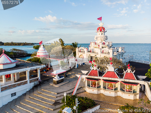 Image of Sagar Shiv Mandir Hindu Temple on Mauritius Island