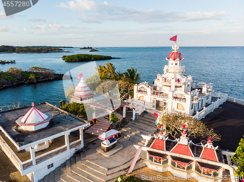 Image of Sagar Shiv Mandir Hindu Temple on Mauritius Island