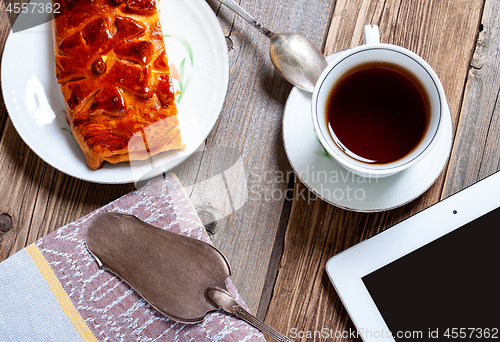 Image of Morning tea with cake