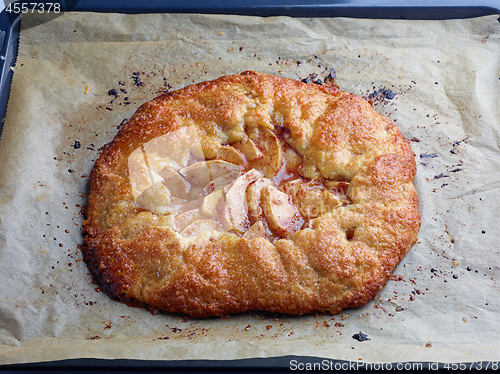 Image of freshly baked french apple tarte