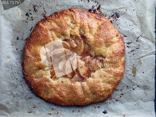 Image of freshly baked french apple tarte