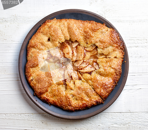 Image of freshly baked french apple tarte