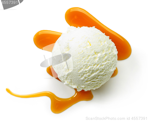 Image of vanilla ice cream