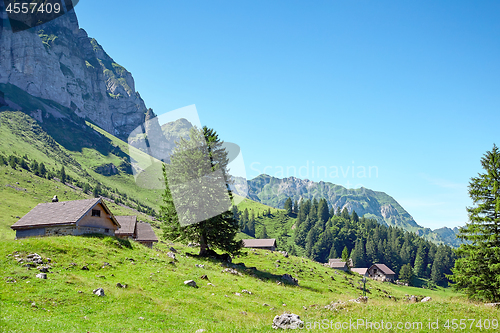 Image of Swiss Alps landscape