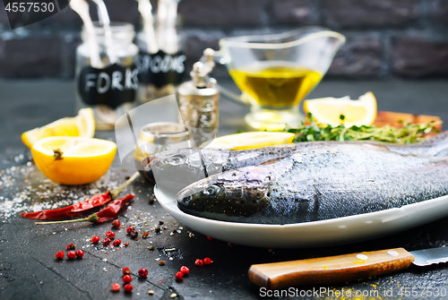 Image of raw fish