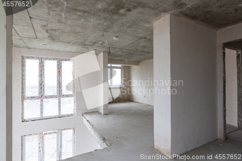 Image of Second floor in a two-story apartment in a new building, without repair