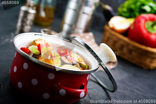 Image of baked vegetables