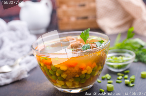 Image of Soup in bowl