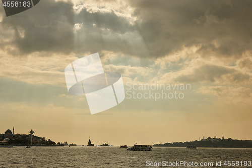 Image of View of the Maiden Tower in the distance.